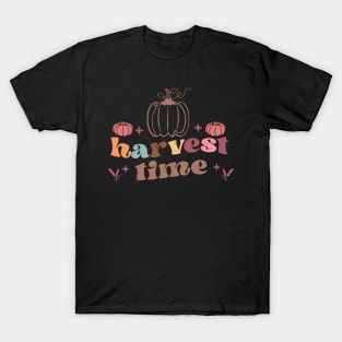 Harvest Time - retro thanksgiving T-Shirt